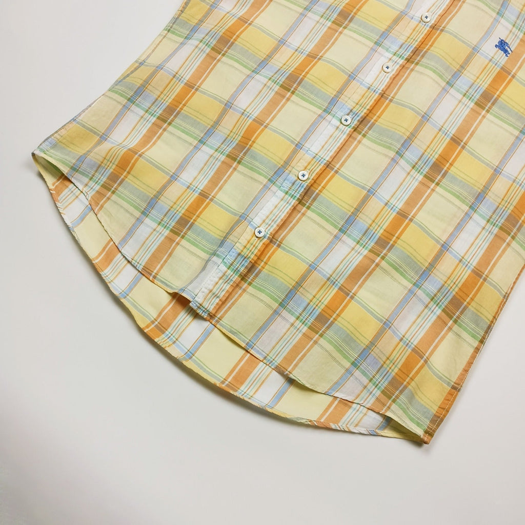 BURBERRY BLACK LABEL バーバリーブラックレーベル 七分袖 シャツ 3 メンズ
