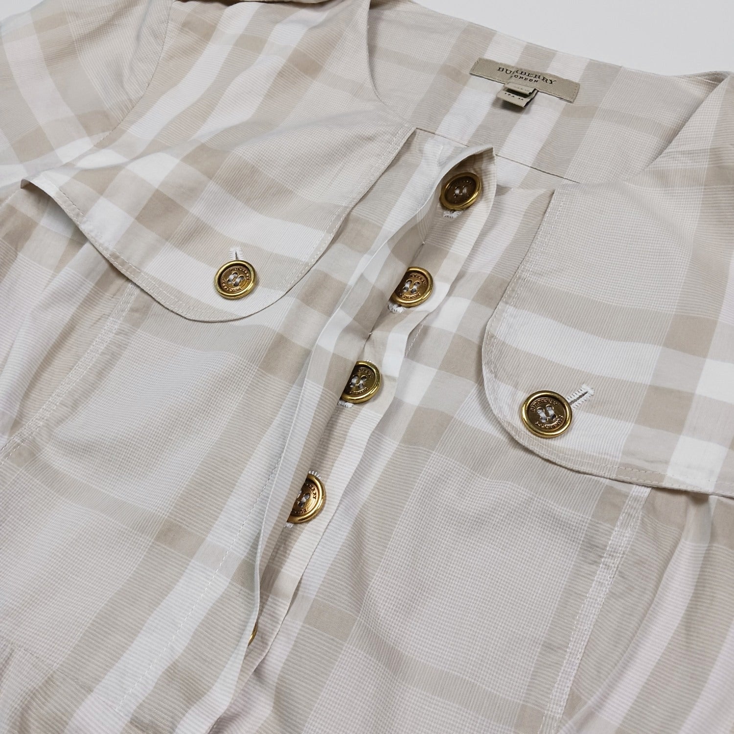 BURBERRY LONDON バーバリーロンドン ワンピース ベージュ 40 S