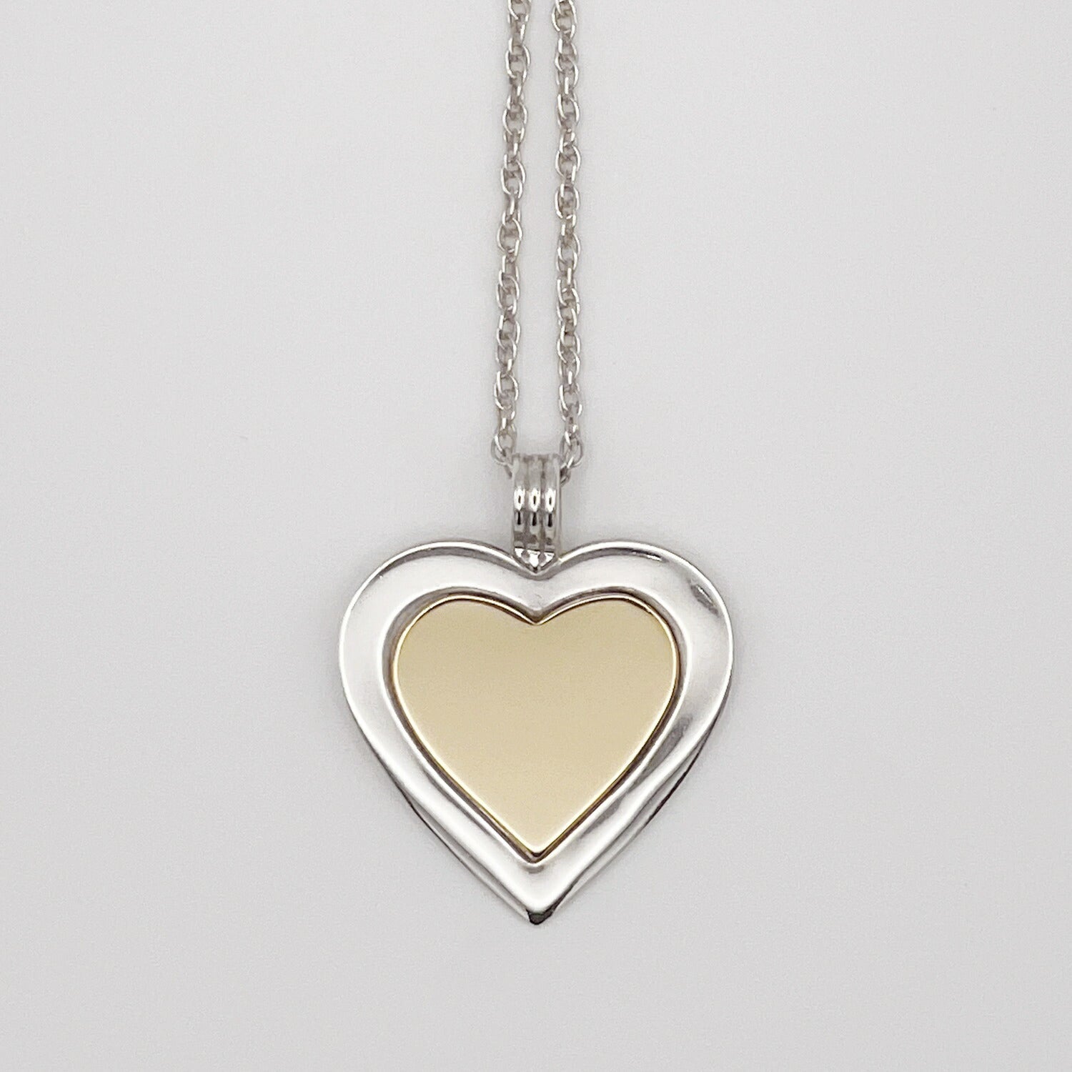 Tiffany&Co. ティファニー ハート ネックレス 18KT STERLING