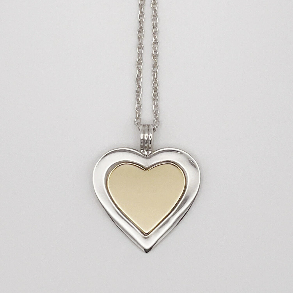 Tiffany&Co. ティファニー ハート ネックレス 18KT STERLING