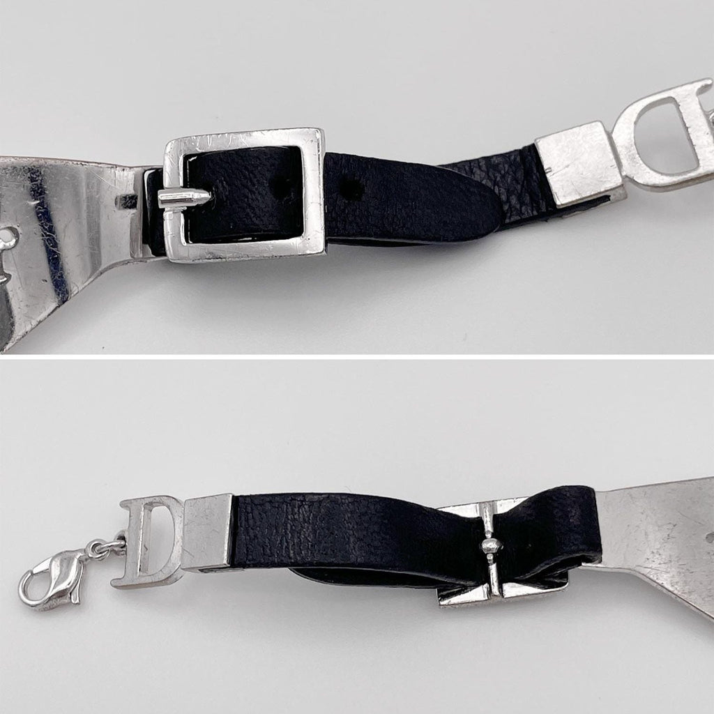 Dior ディオール ブレスレット ロゴ レザー