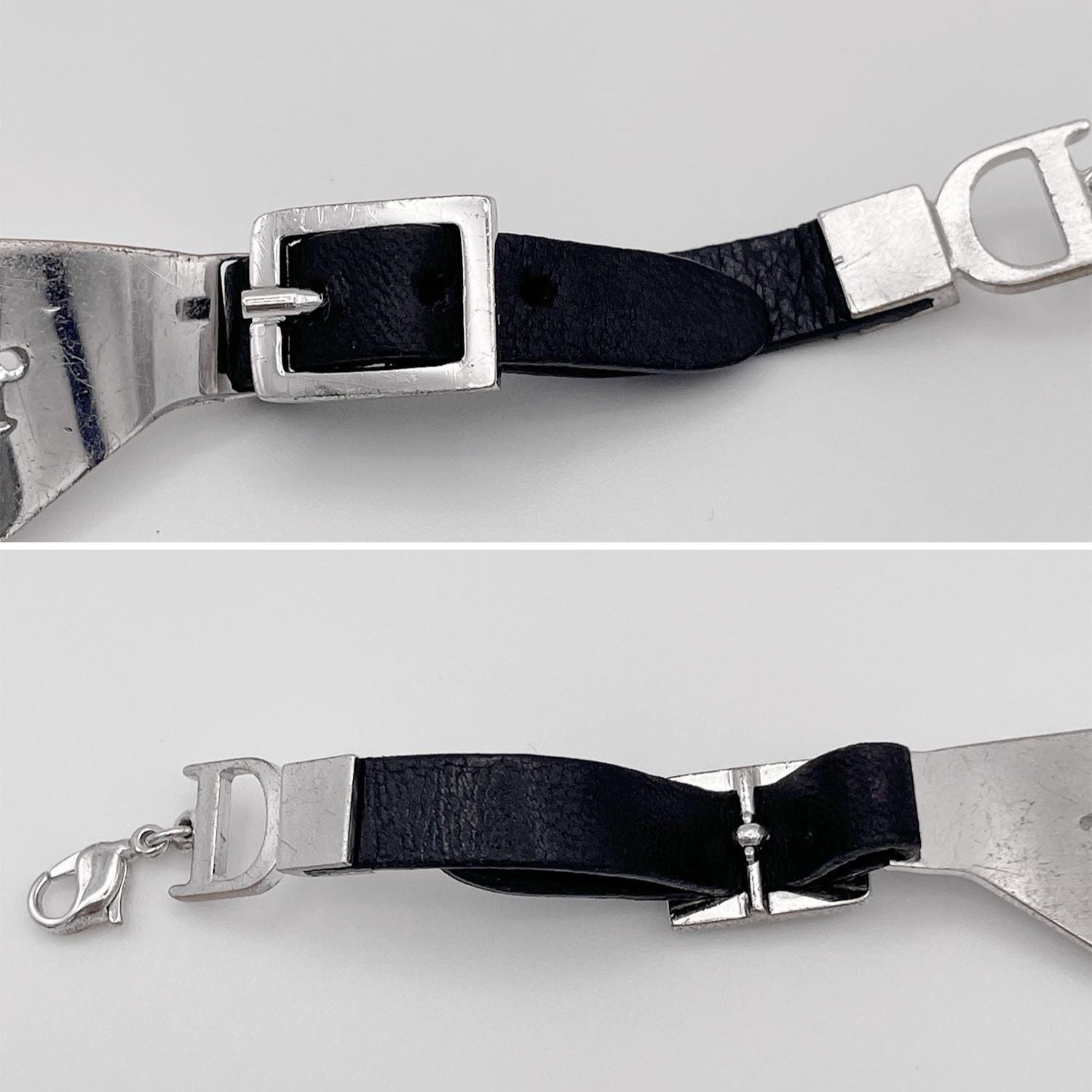 Dior ディオール ブレスレット ロゴ レザー