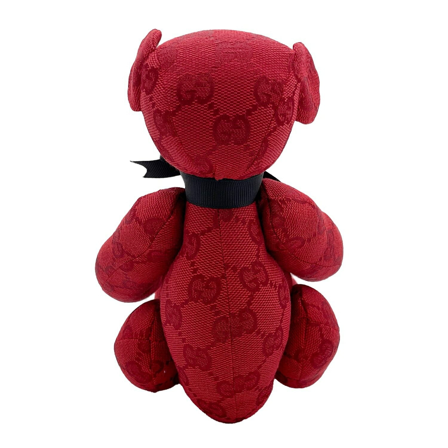 GUCCI グッチ テディベア GG ぬいぐるみ 置き物 キャンバス