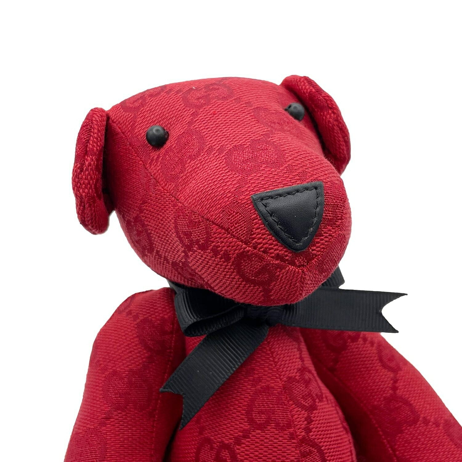 GUCCI グッチ テディベア GG ぬいぐるみ 置き物 キャンバス