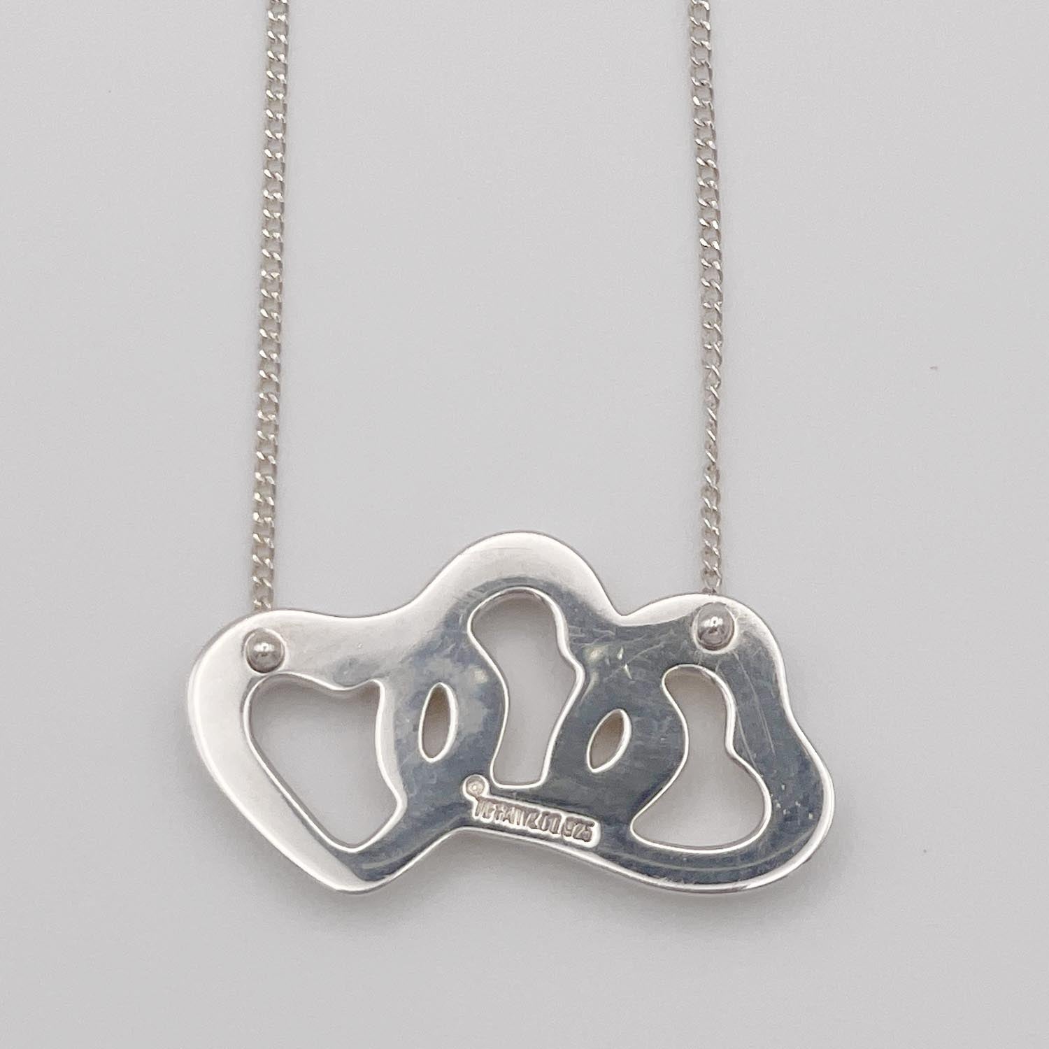 Tiffany&Co. ティファニー トリプルハート ネックレス SV925 新品仕上済