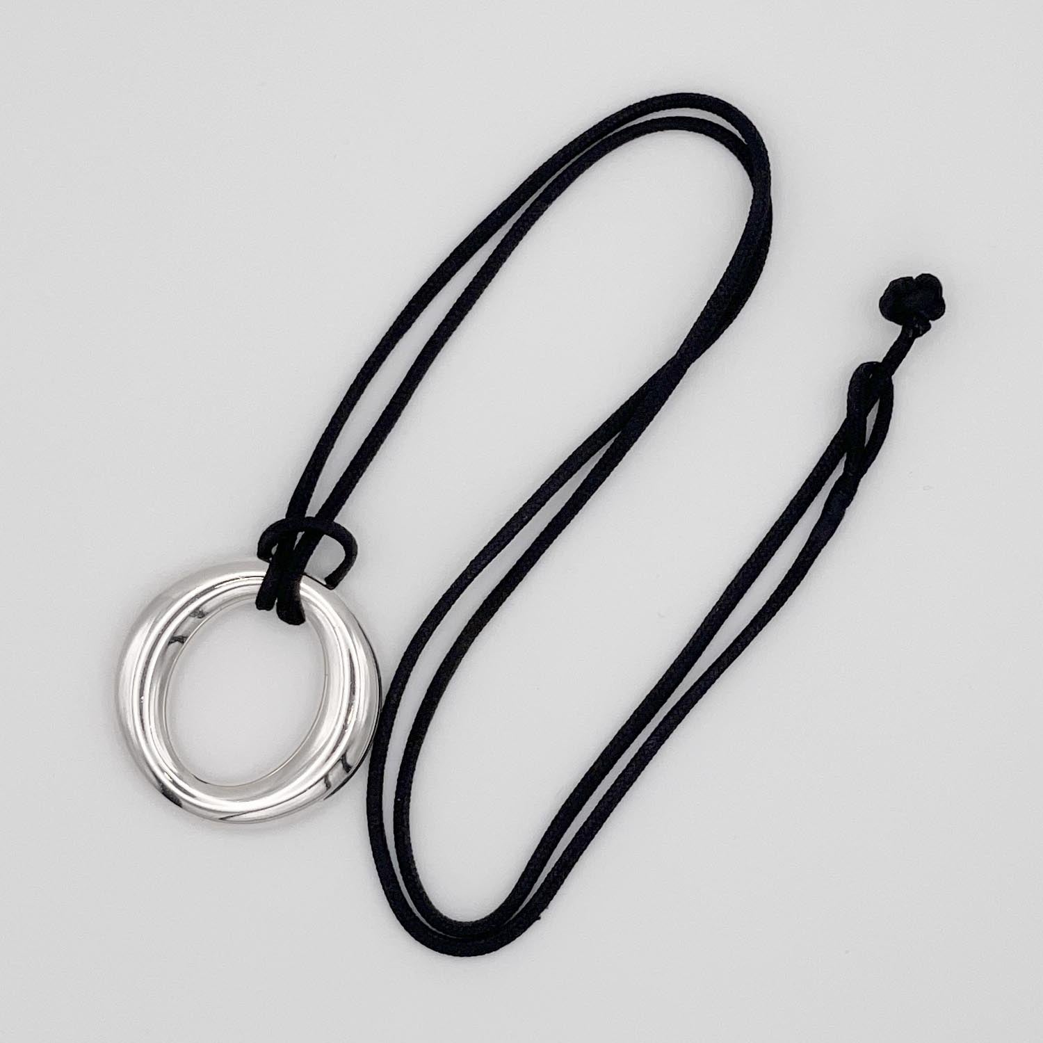 Tiffany&Co. セビアナ ネックレス SV925 コットコード エルサ・ペレッティ