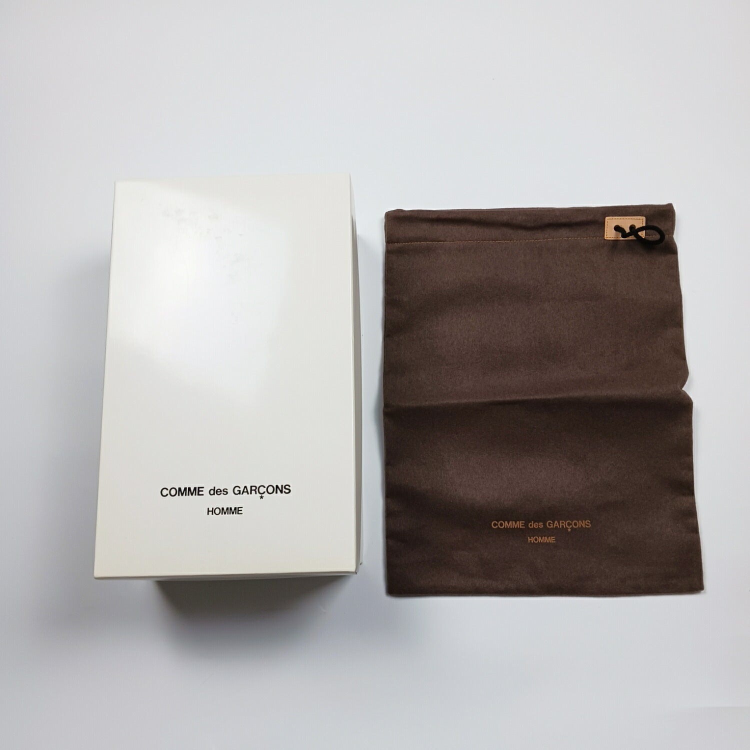 COMME des GARCONS オム レザー スリッポン フラットシューズ 26cm