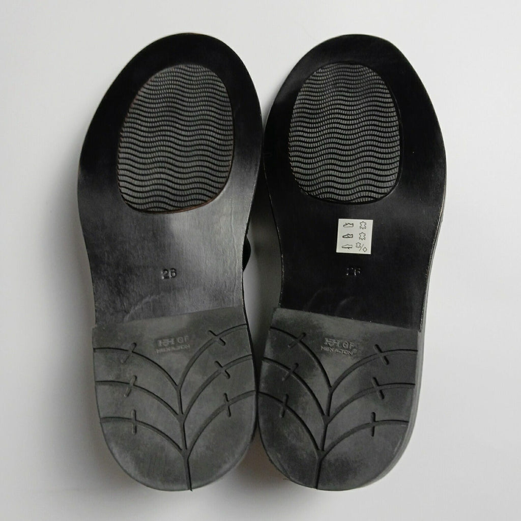 COMME des GARCONS オム レザー スリッポン フラットシューズ 26cm