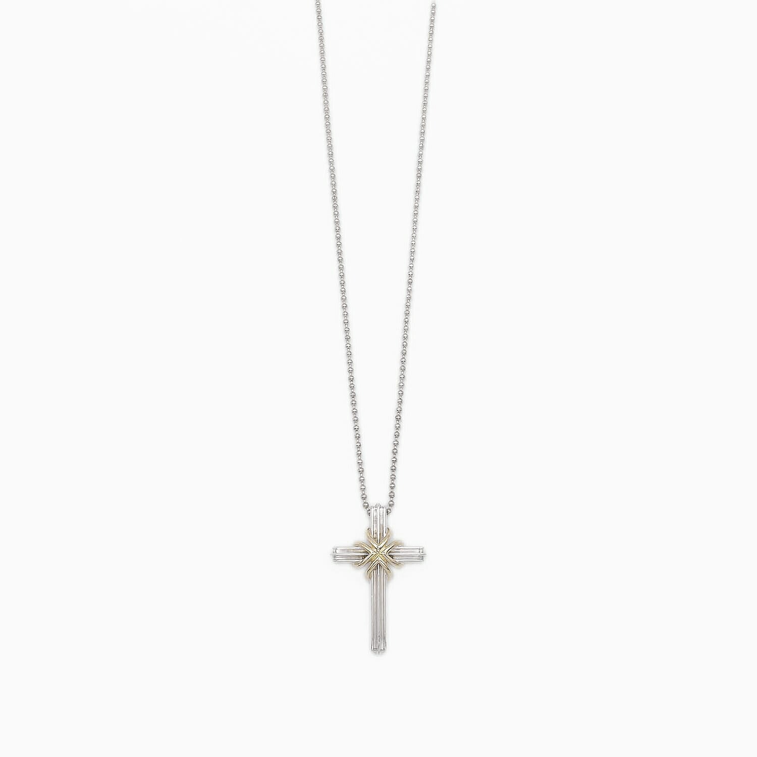 Tiffany&Co. ティファニー シグネチャークロス ネックレス 社外チェーン 925 新品仕上済
