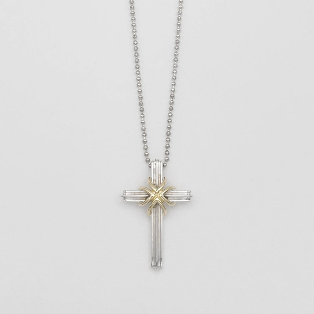 Tiffany&Co. ティファニー シグネチャークロス ネックレス 社外チェーン 925 新品仕上済