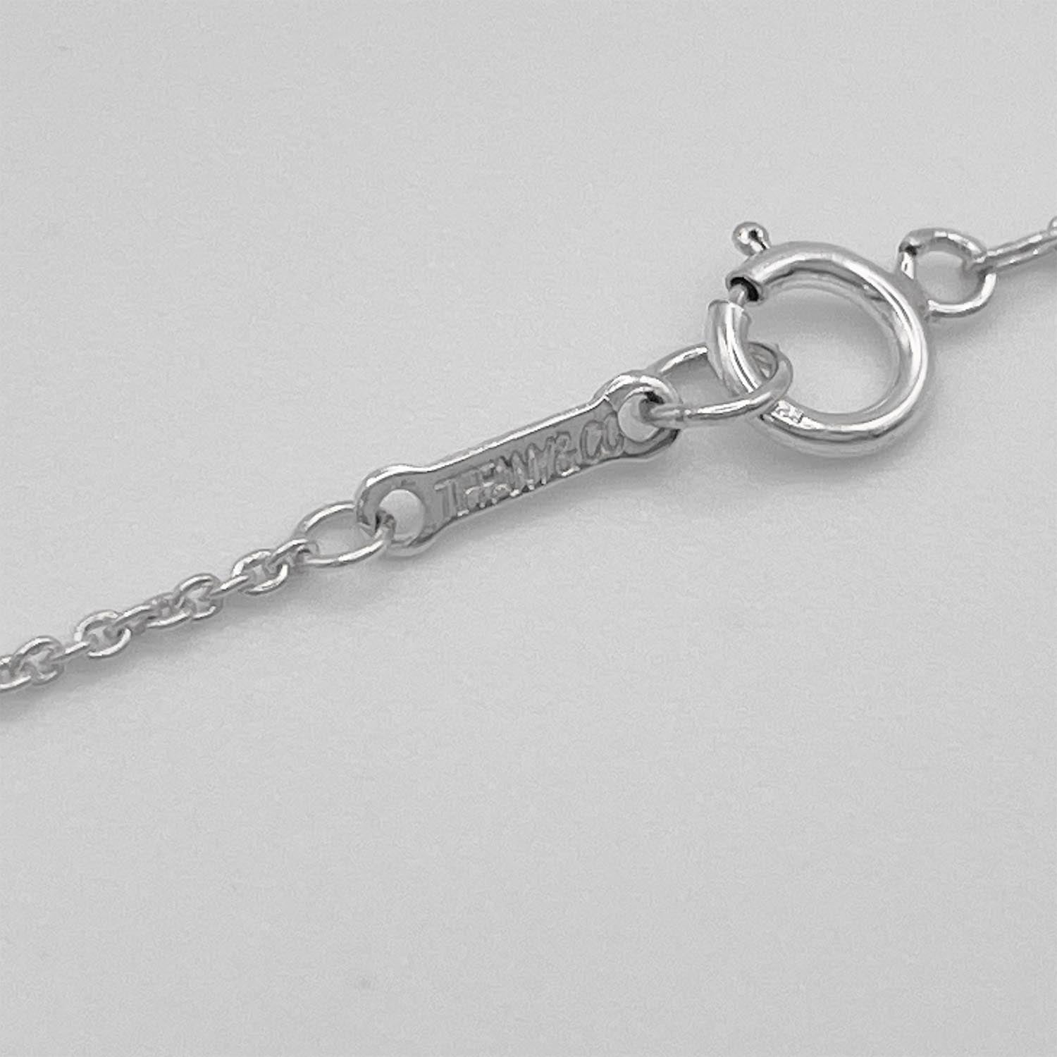 美品 Tiffany&Co. ティファニー ミニ ビーンズ ネックレス SV925 エルサ・ペレッティ