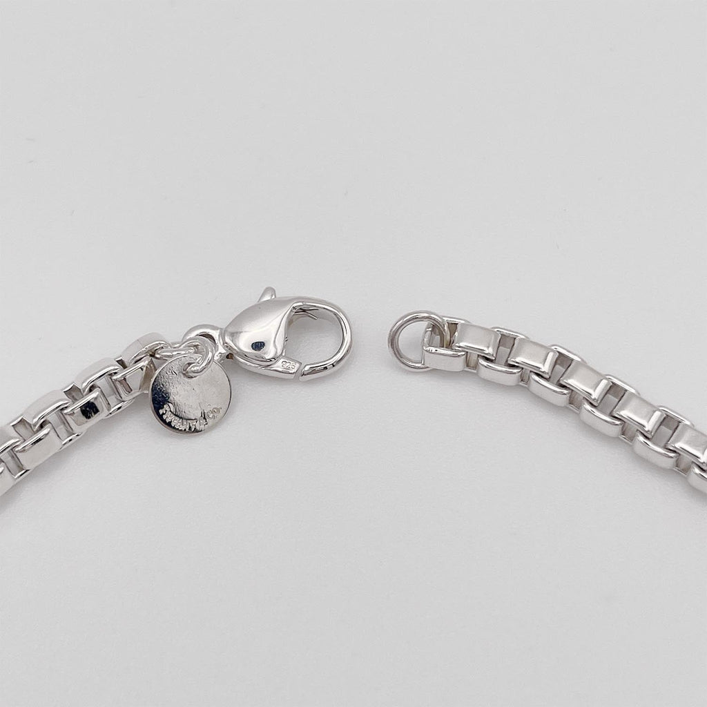 Tiffany&Co. ティファニー 17.5cm ベネチアン ブレスレット 925 新品仕上済