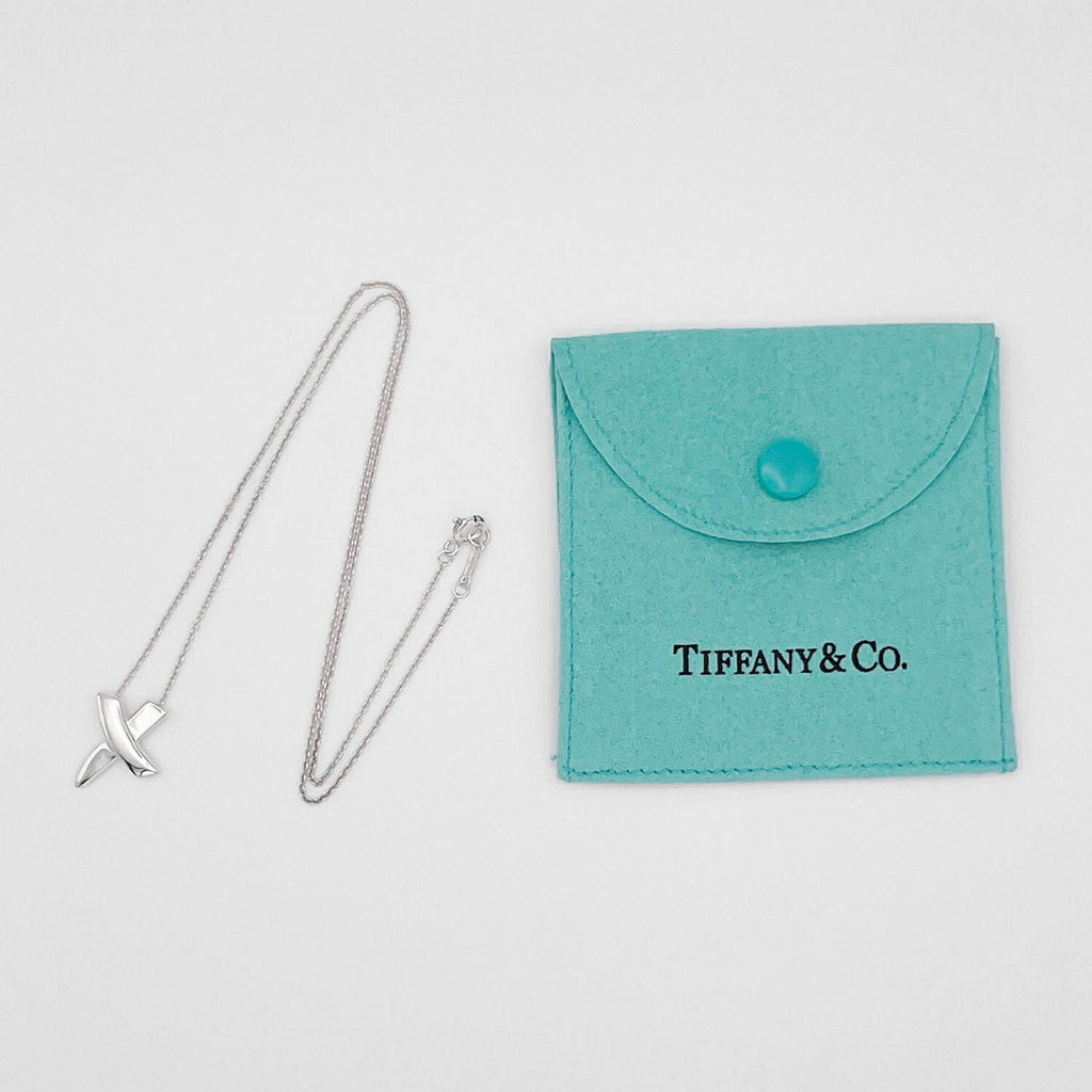 Tiffany&Co. ティファニー キス ネックレス SV925 新品仕上済
