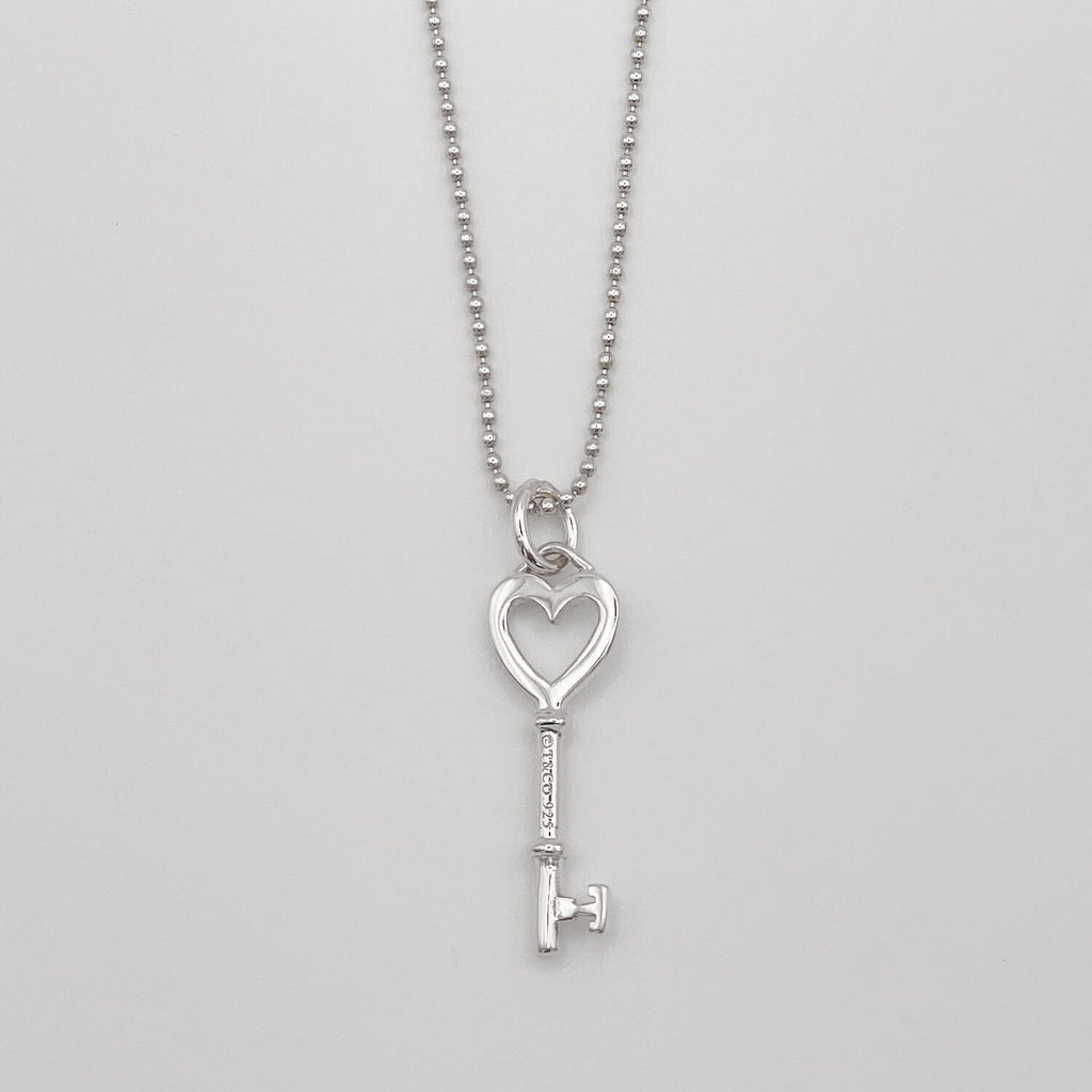 Tiffany&Co. ティファニー ハートキーネックレス 925 新品仕上済