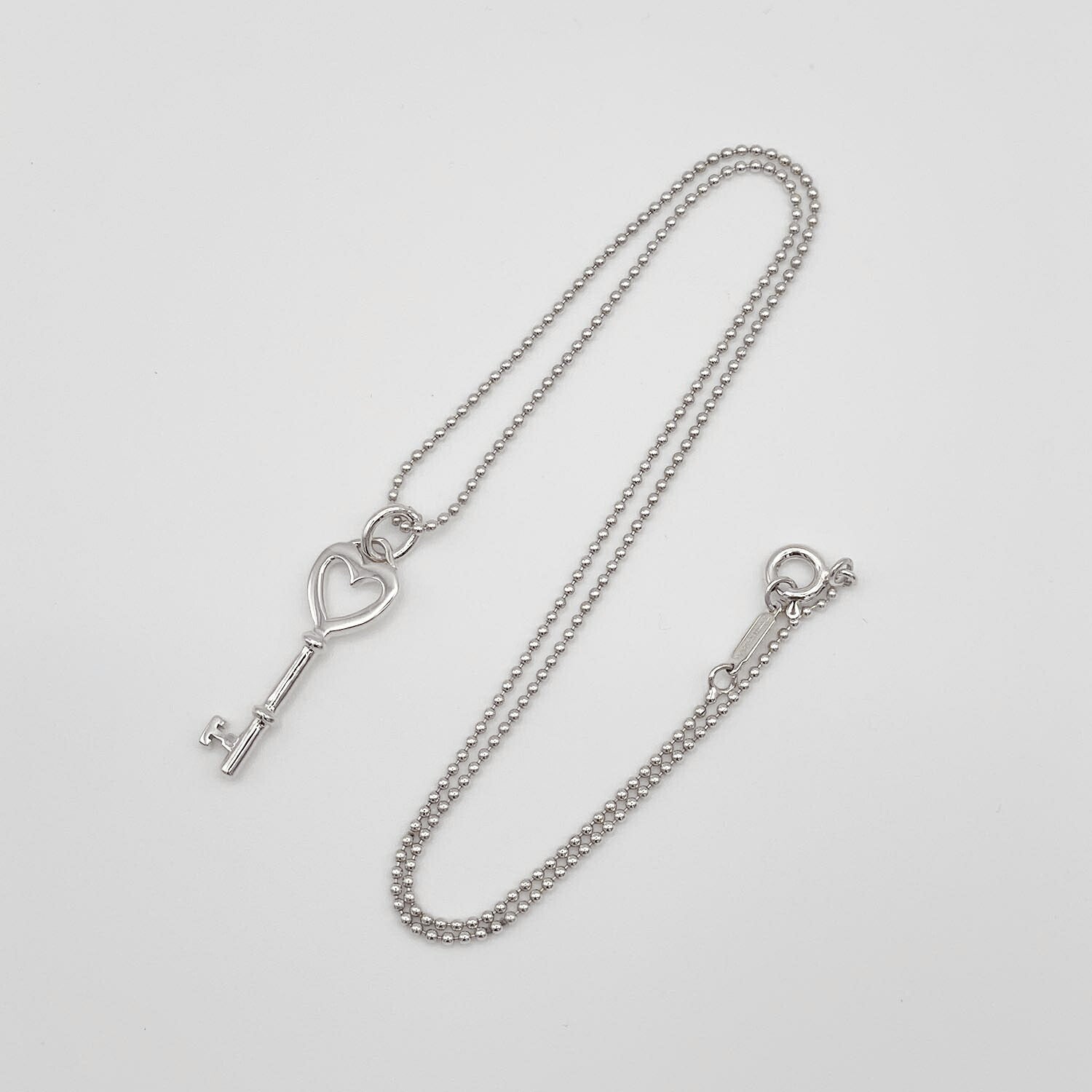 Tiffany&Co. ティファニー ハートキーネックレス 925 新品仕上済