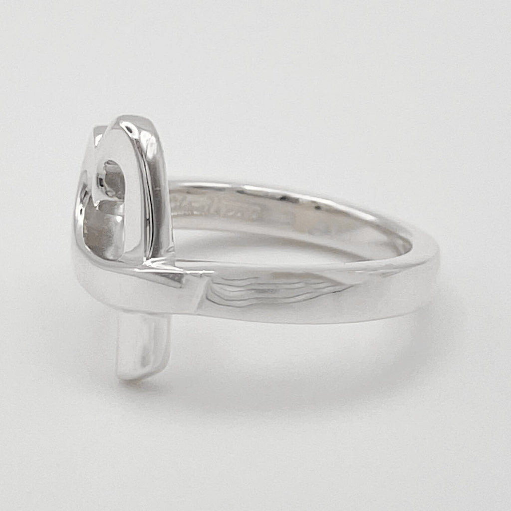Tiffany&Co. ティファニー 10号 リング ラビングハート 925 新品仕上済