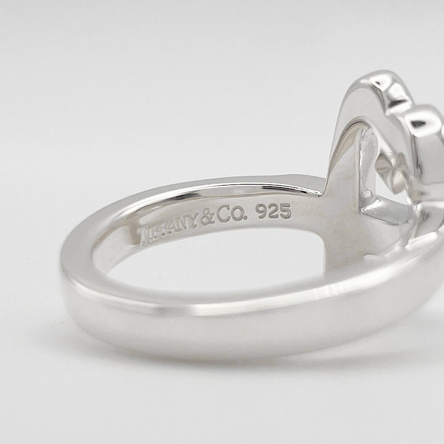 Tiffany&Co. ティファニー 10号 リング ラビングハート 925 新品仕上済
