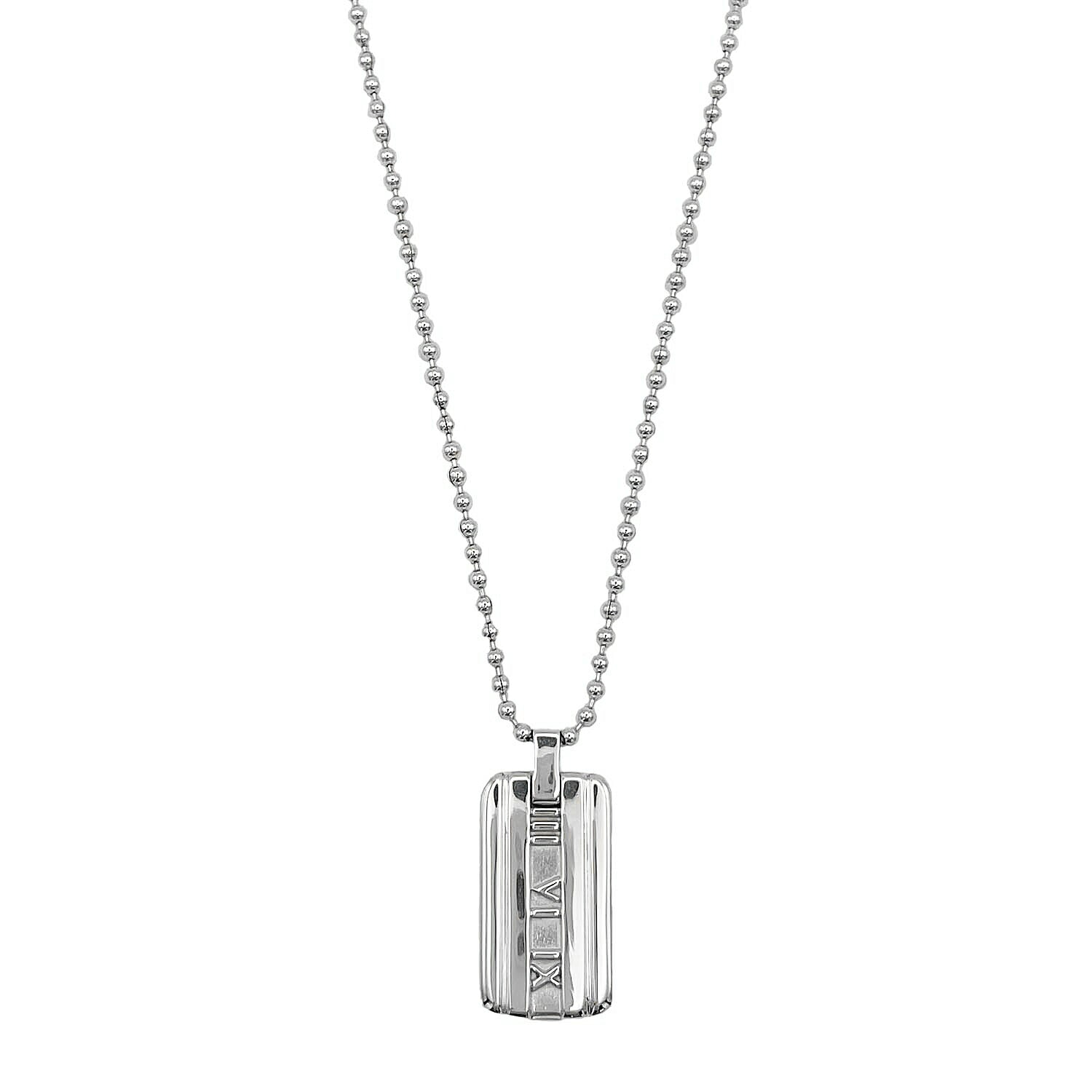 Tiffany&Co. ティファニー アトラスIDネックレス 925 20.5g 新品仕上済