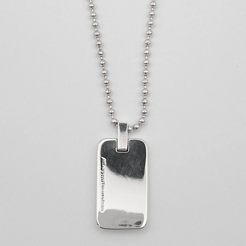 Tiffany&Co. ティファニー アトラスIDネックレス 925 20.5g 新品仕上済