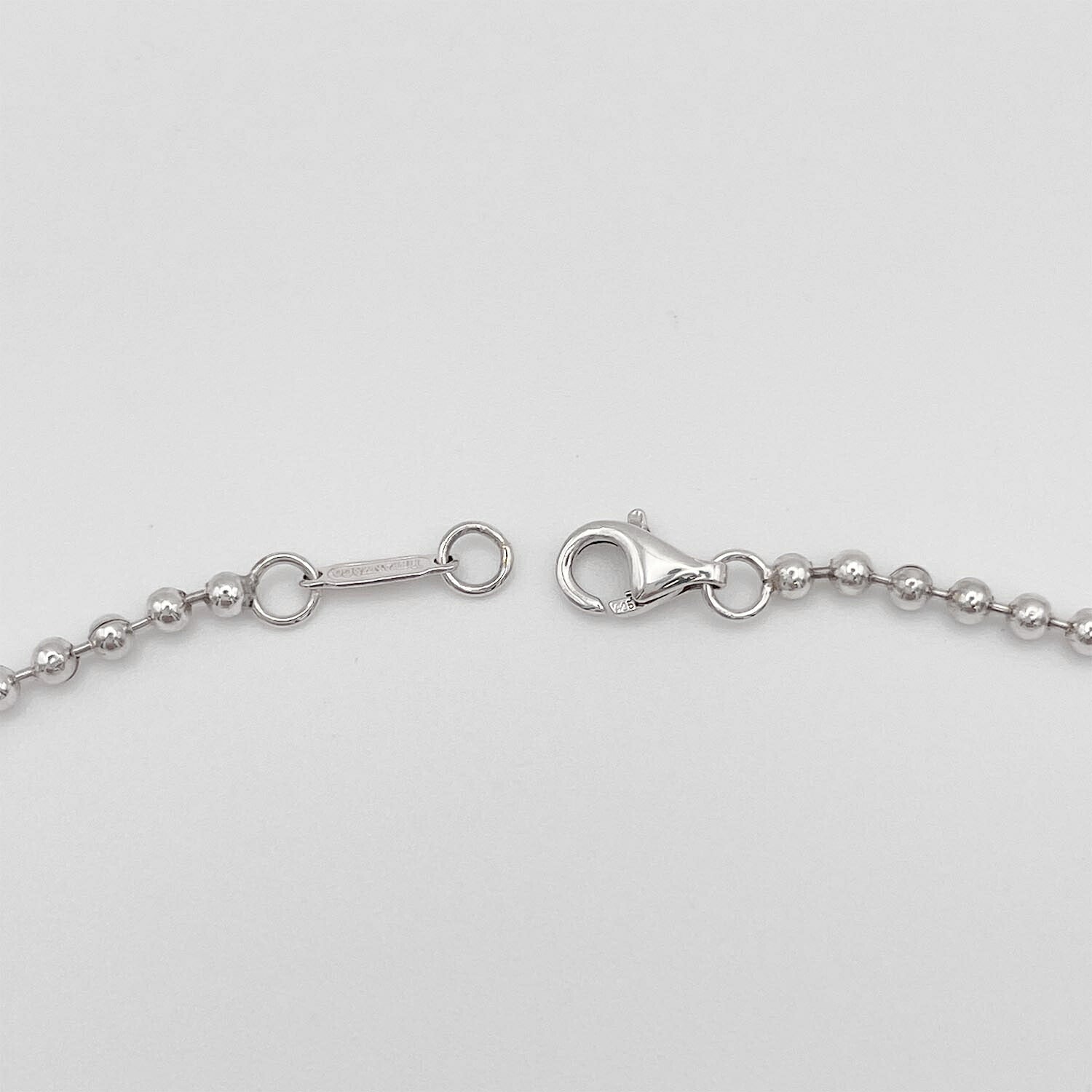 Tiffany&Co. ティファニー アトラスIDネックレス 925 20.5g 新品仕上済