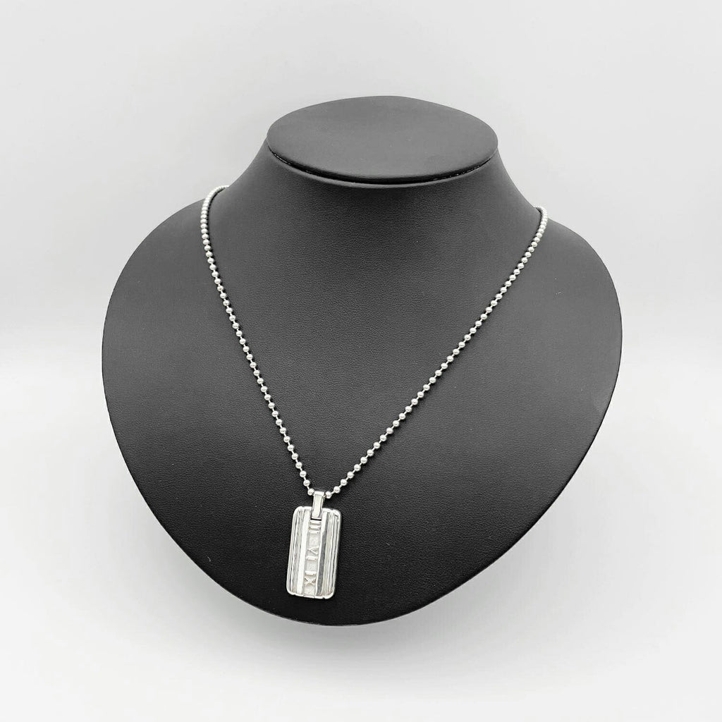 Tiffany&Co. ティファニー アトラスIDネックレス 925 20.5g 新品仕上済