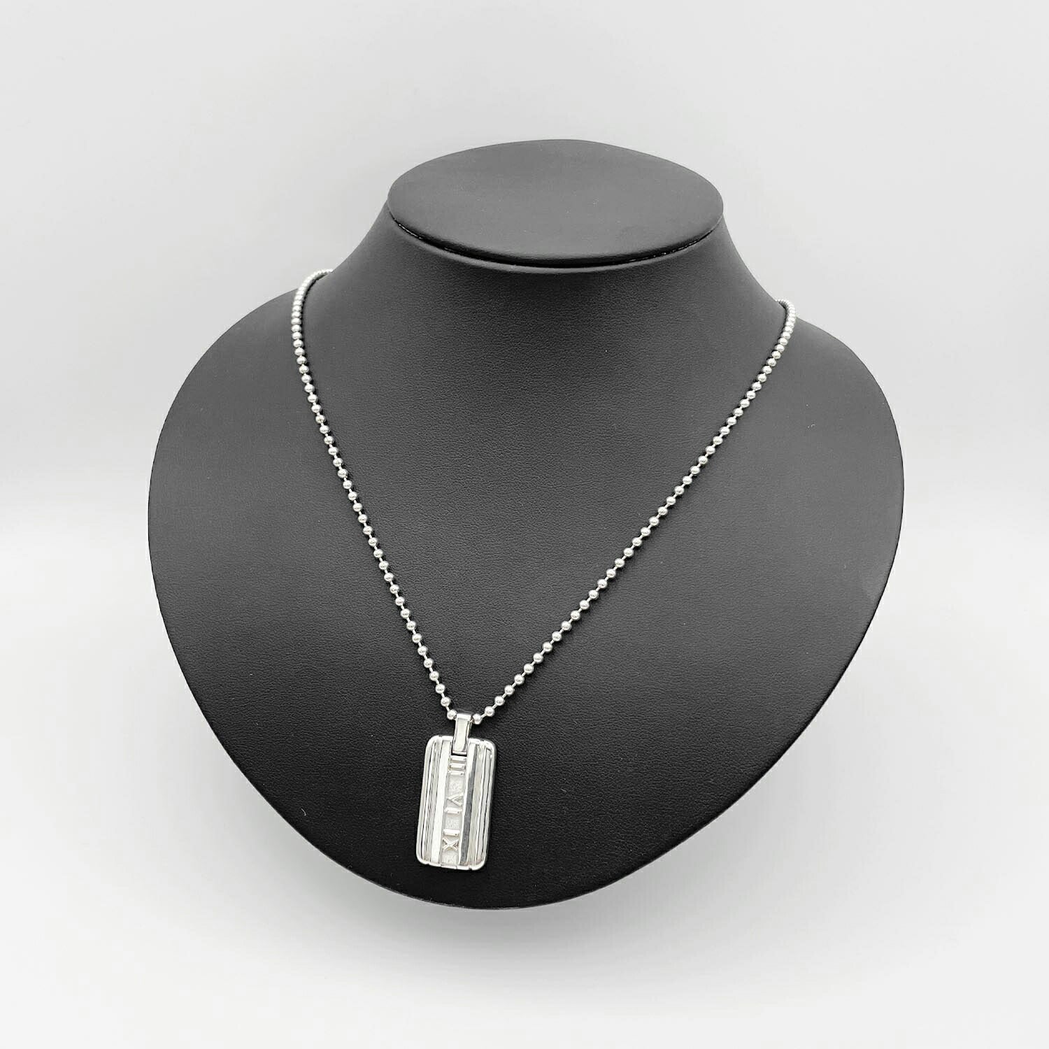 Tiffany&Co. ティファニー アトラスIDネックレス 925 20.5g 新品仕上済