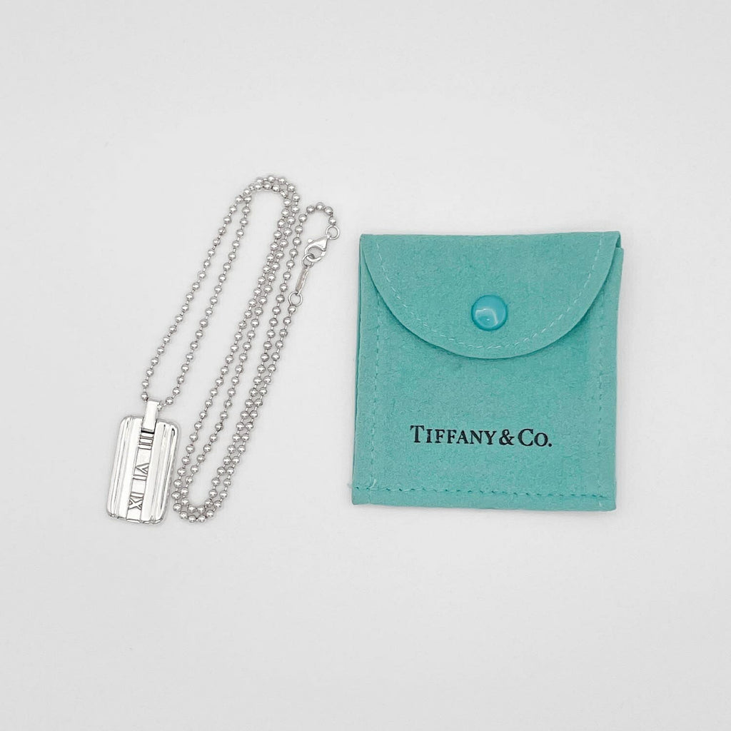 Tiffany&Co. ティファニー アトラスIDネックレス 925 20.5g 新品仕上済