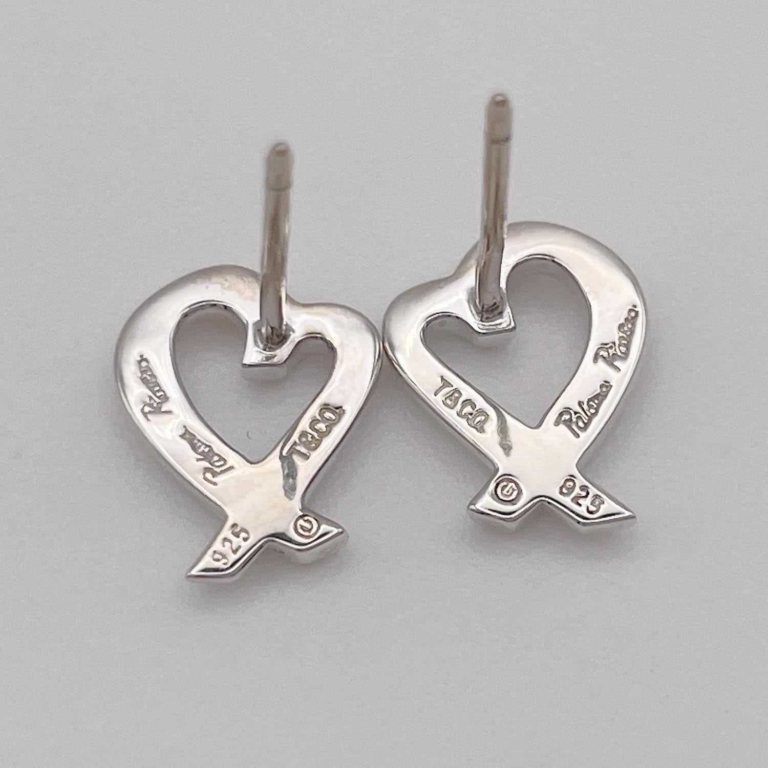 Tiffany&Co. ティファニー ラビングハート ピアス 925 新品仕上済