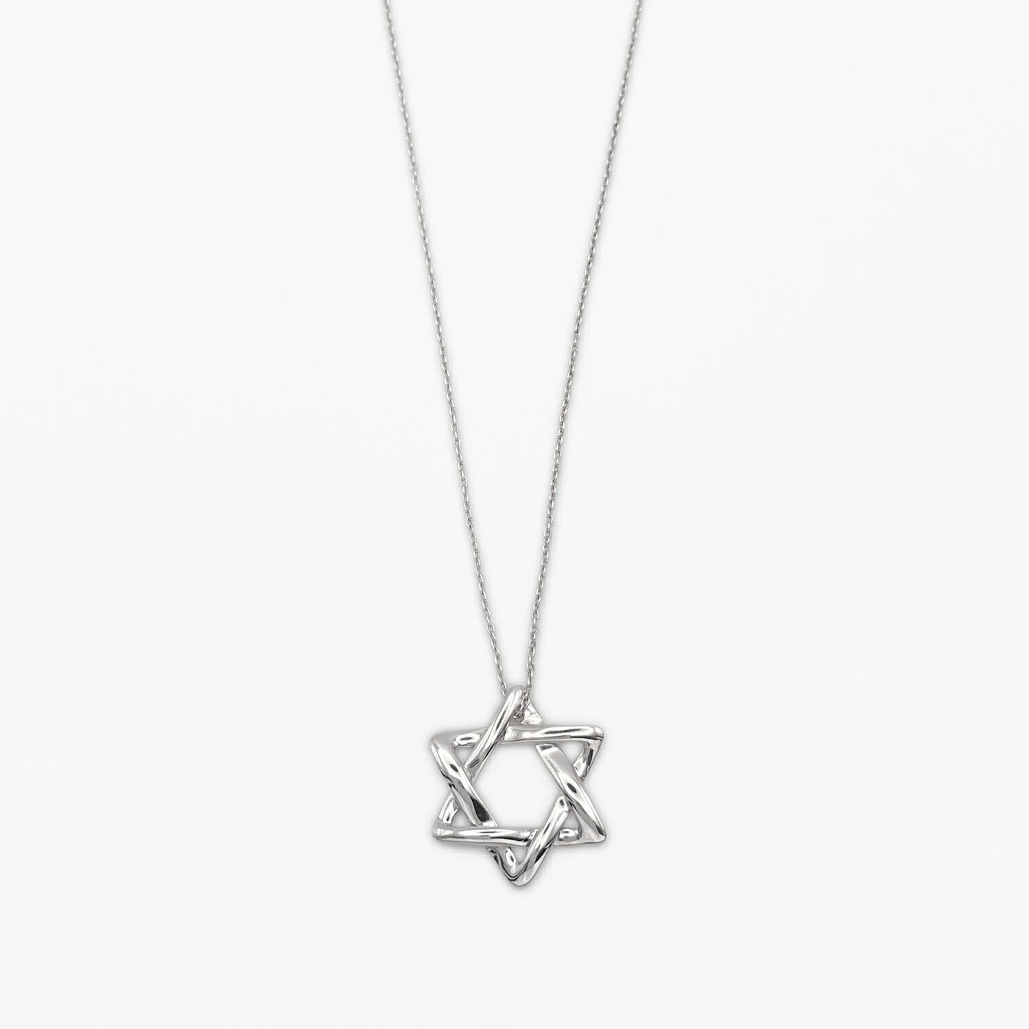 Tiffany&Co. ティファニー スターオブダビデ ネックレス 925 新品仕上済