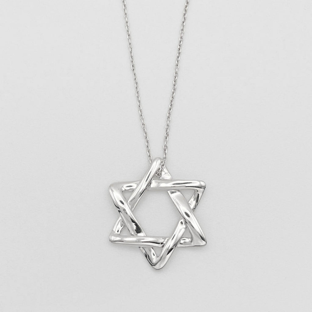 Tiffany&Co. ティファニー スターオブダビデ ネックレス 925 新品仕上済