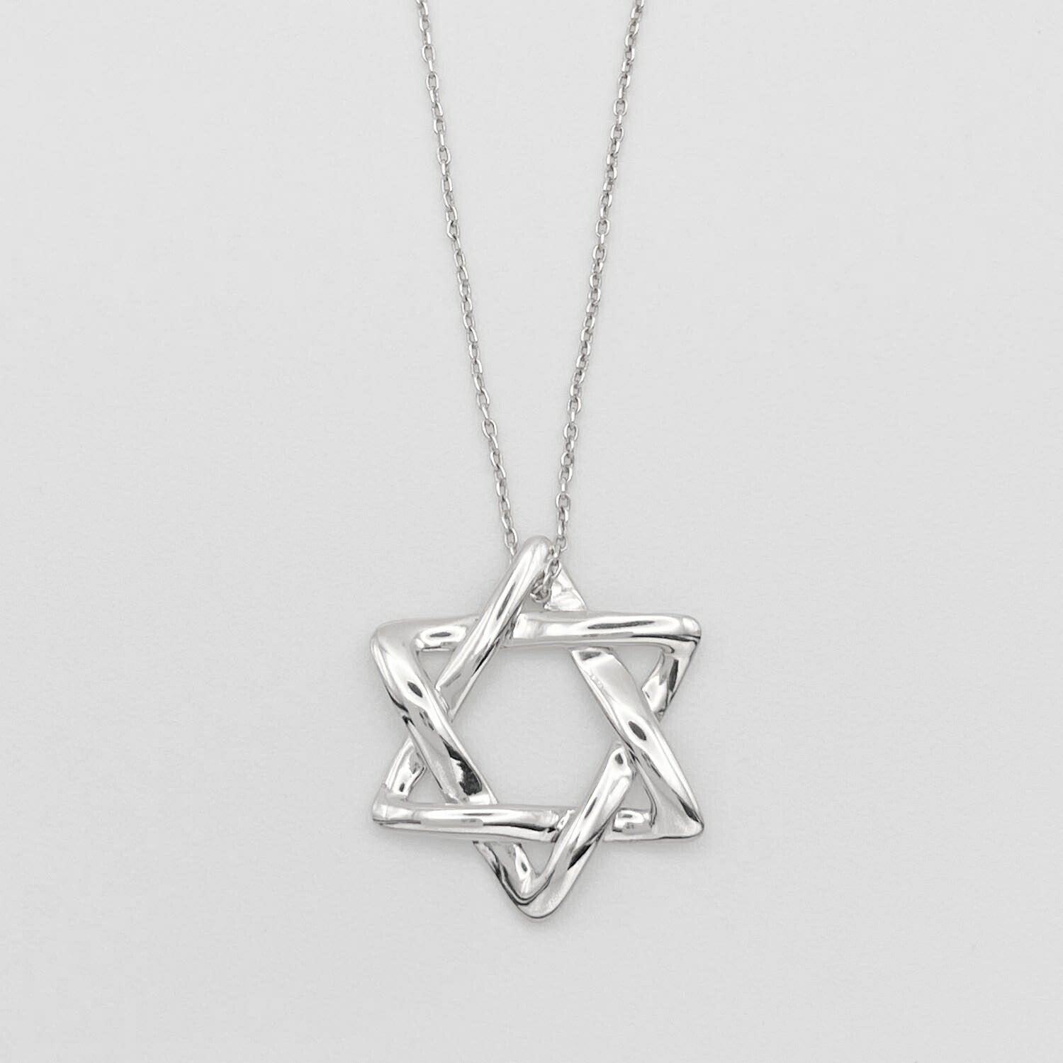 Tiffany&Co. ティファニー スターオブダビデ ネックレス 925 新品仕上済