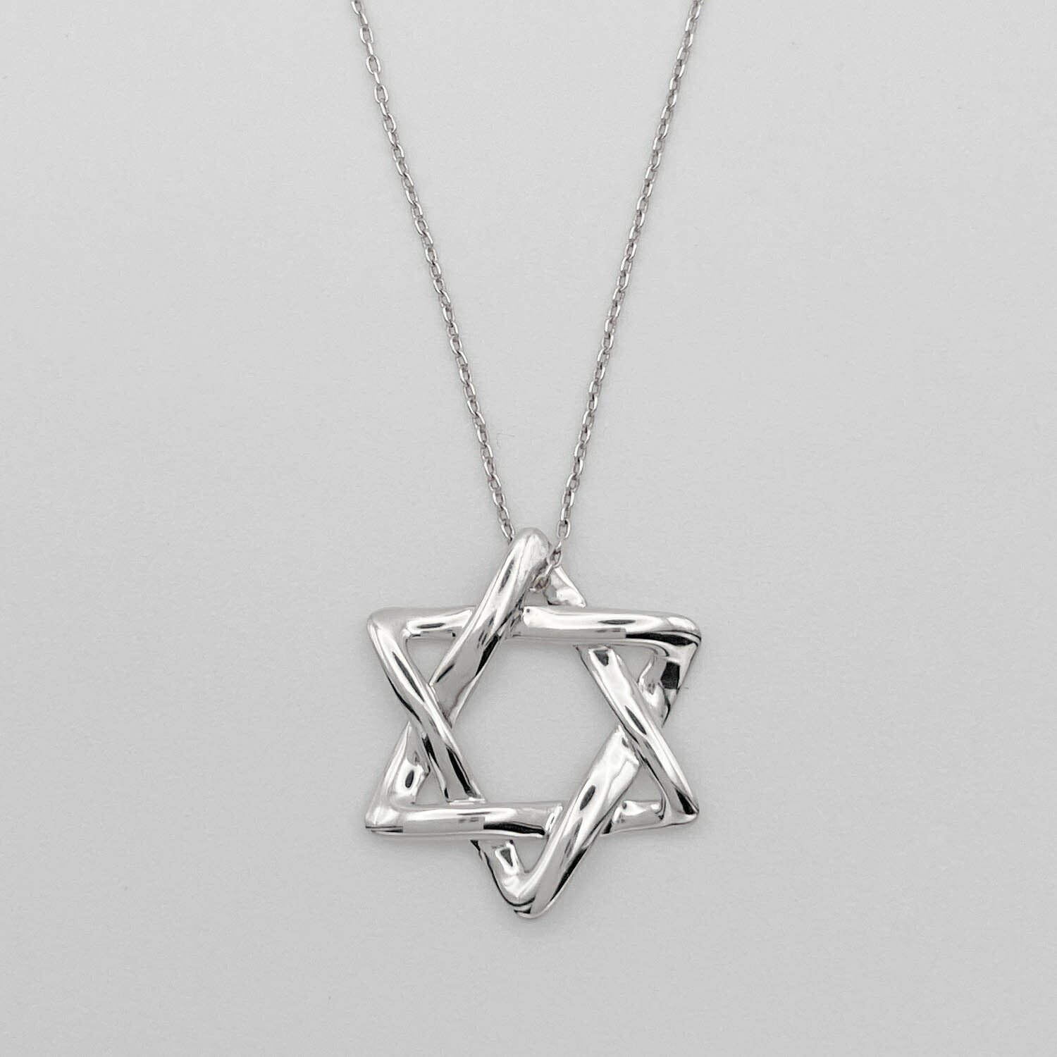 Tiffany&Co. ティファニー スターオブダビデ ネックレス 925 新品仕上済