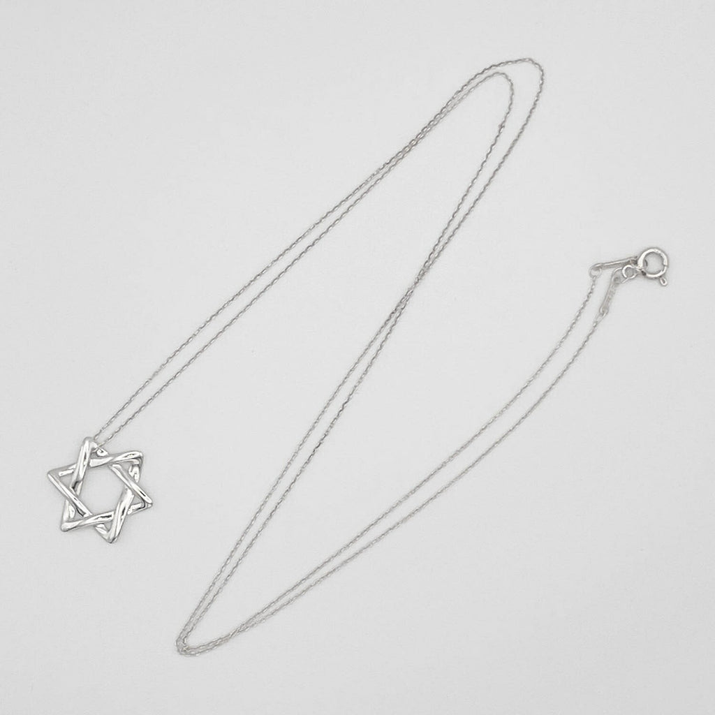 Tiffany&Co. ティファニー スターオブダビデ ネックレス 925 新品仕上済