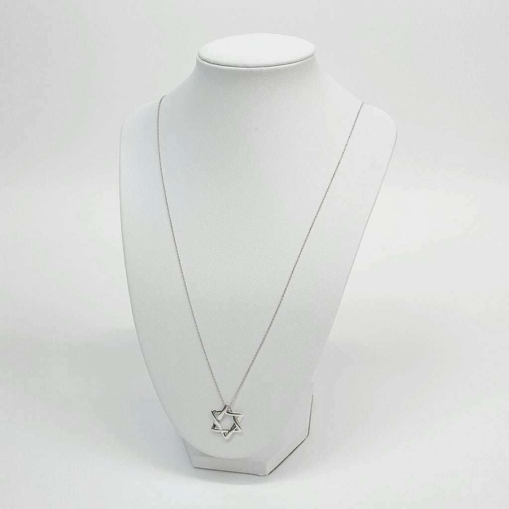 Tiffany&Co. ティファニー スターオブダビデ ネックレス 925 新品仕上済