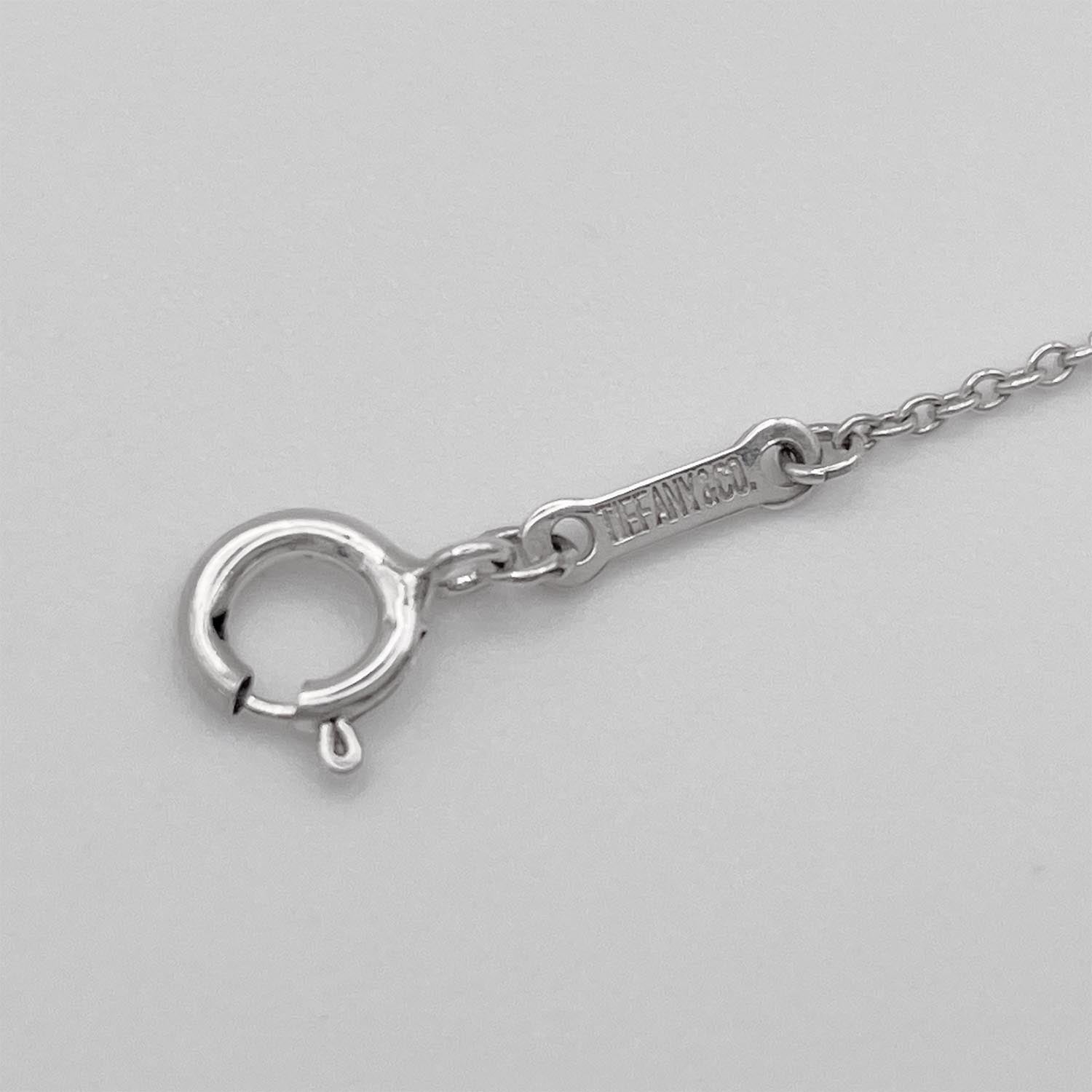 Tiffany&Co. ティファニー カーブドハート ネックレス SV925 新品仕上済