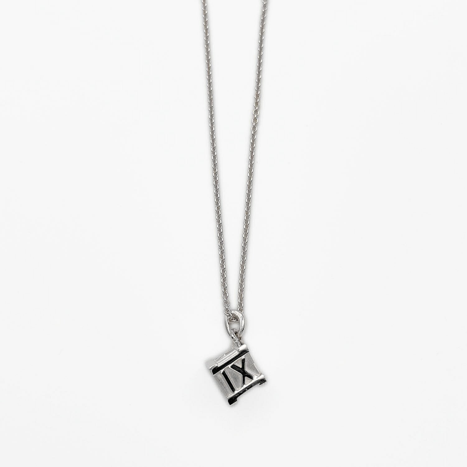Tiffany&Co. ティファニー アトラス キューブ ネックレス SV925 5.1g 新品仕上済