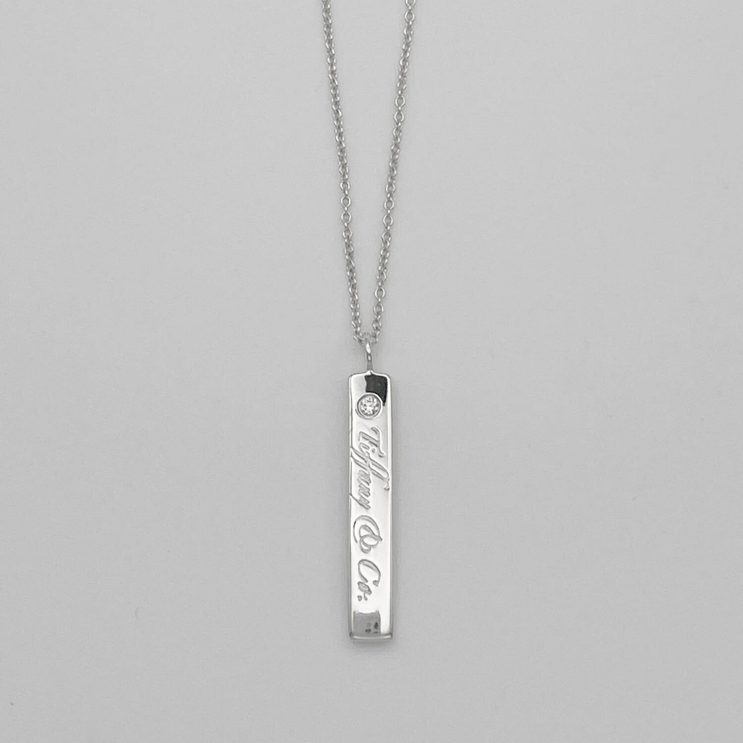 Tiffany&Co. ティファニー ノーツバー 1PD ネックレス 925 新品仕上済