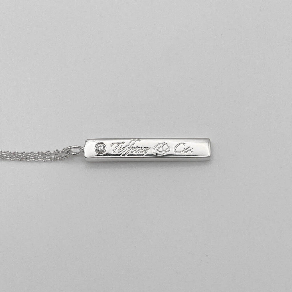 Tiffany&Co. ティファニー ノーツバー 1PD ネックレス 925 新品仕上済