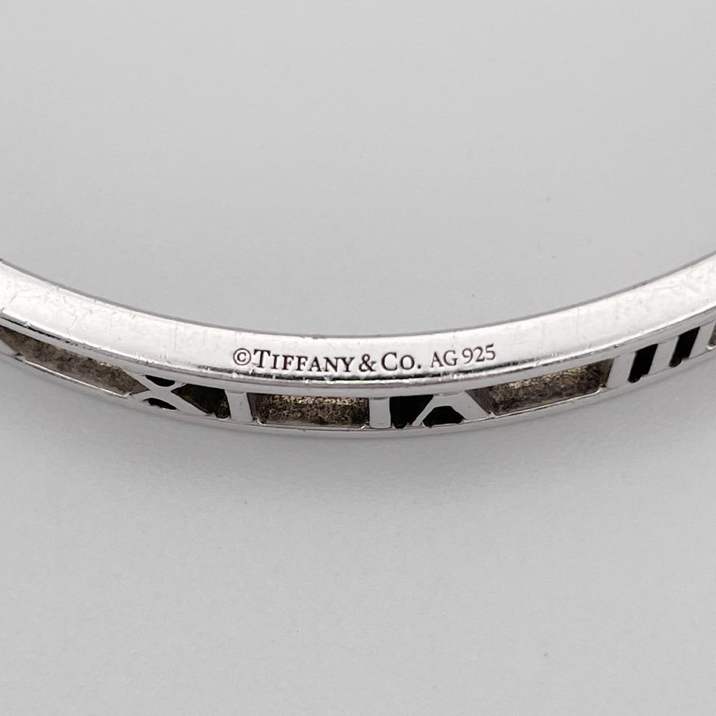 Tiffany&Co. ティファニー バングル 19cm オープン アトラス SV925 シルバー