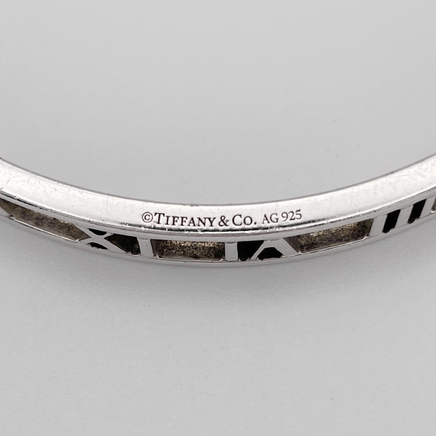 Tiffany&Co. ティファニー バングル 19cm オープン アトラス SV925 シルバー