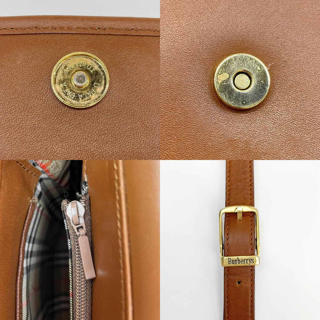 Burberry バーバリー ショルダーバッグ ブラウン 内側