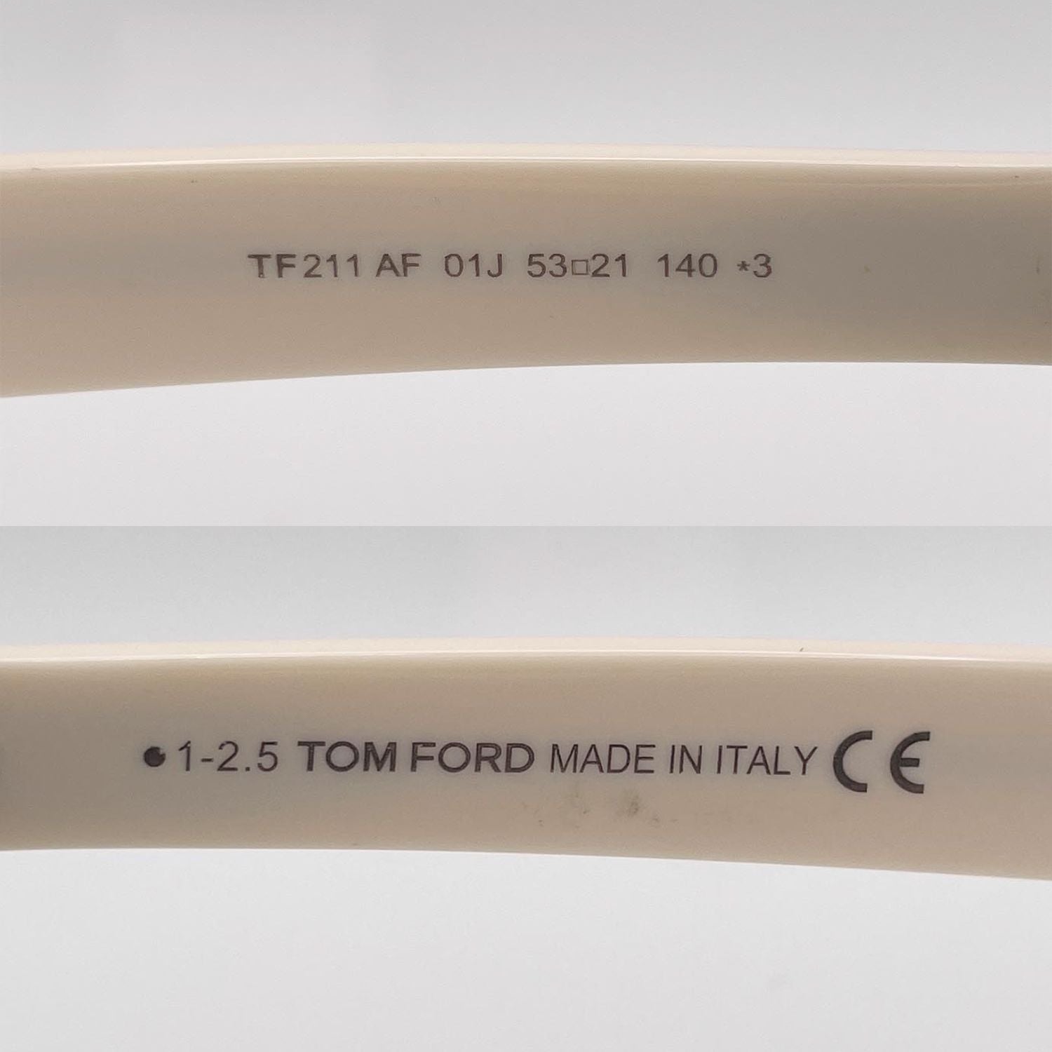 TOM FORD トムフォード サングラス TF211AF ウェリントン バイカラー