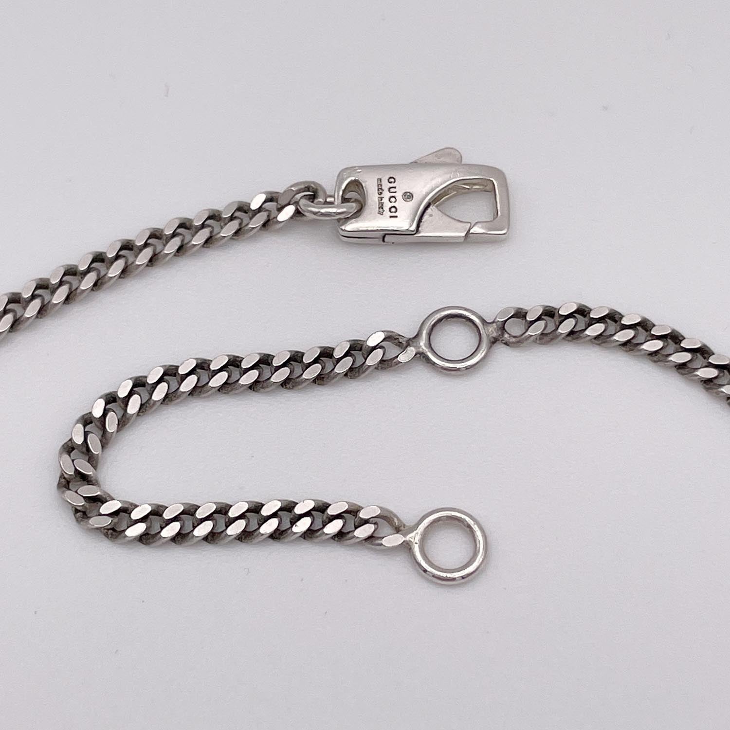 GUCCI グッチ インターロッキング GG チェーン ネックレス SV925