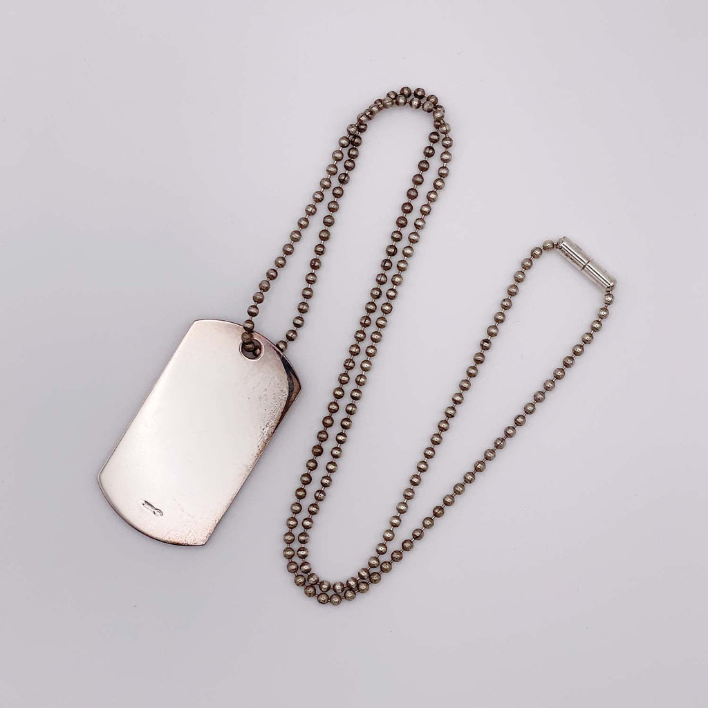 GUCCI グッチ 925 ドッグタグ チャーム/ネックレス 2点セット 53.51 ネックレス