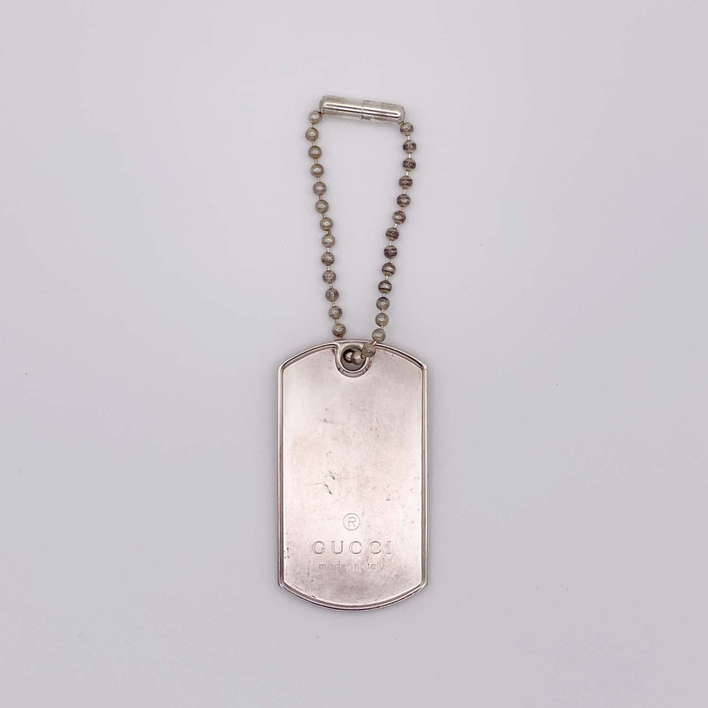 GUCCI グッチ 925 ドッグタグ チャーム/ネックレス 2点セット 53.51 ネックレス