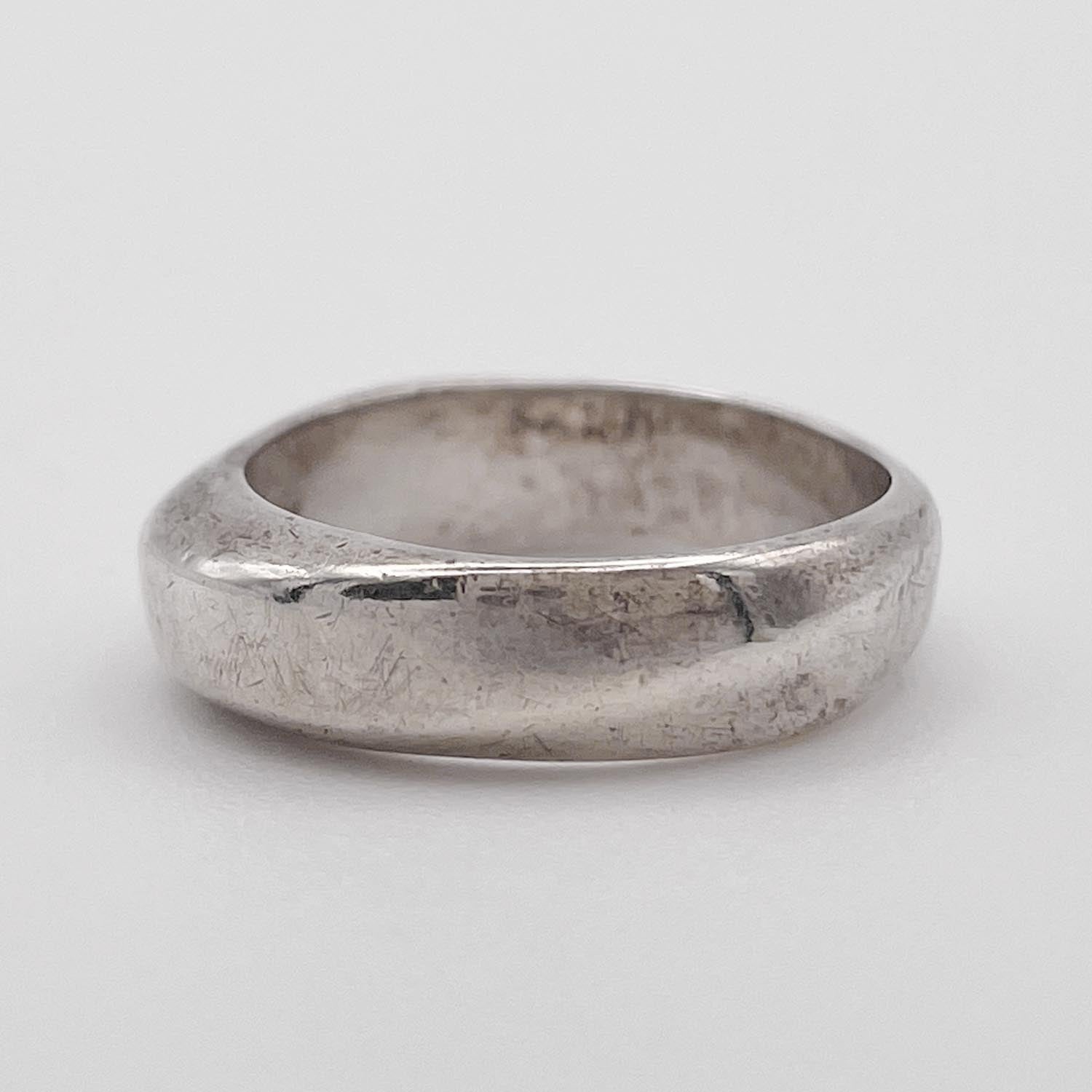Tiffany&Co. ティファニー リング 9.5号 ナイフエッジ 有機的 SV925 シルバー