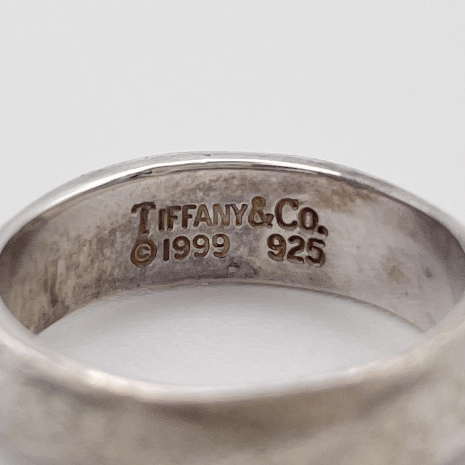 Tiffany&Co. ティファニー リング 9.5号 ナイフエッジ 有機的 SV925 シルバー