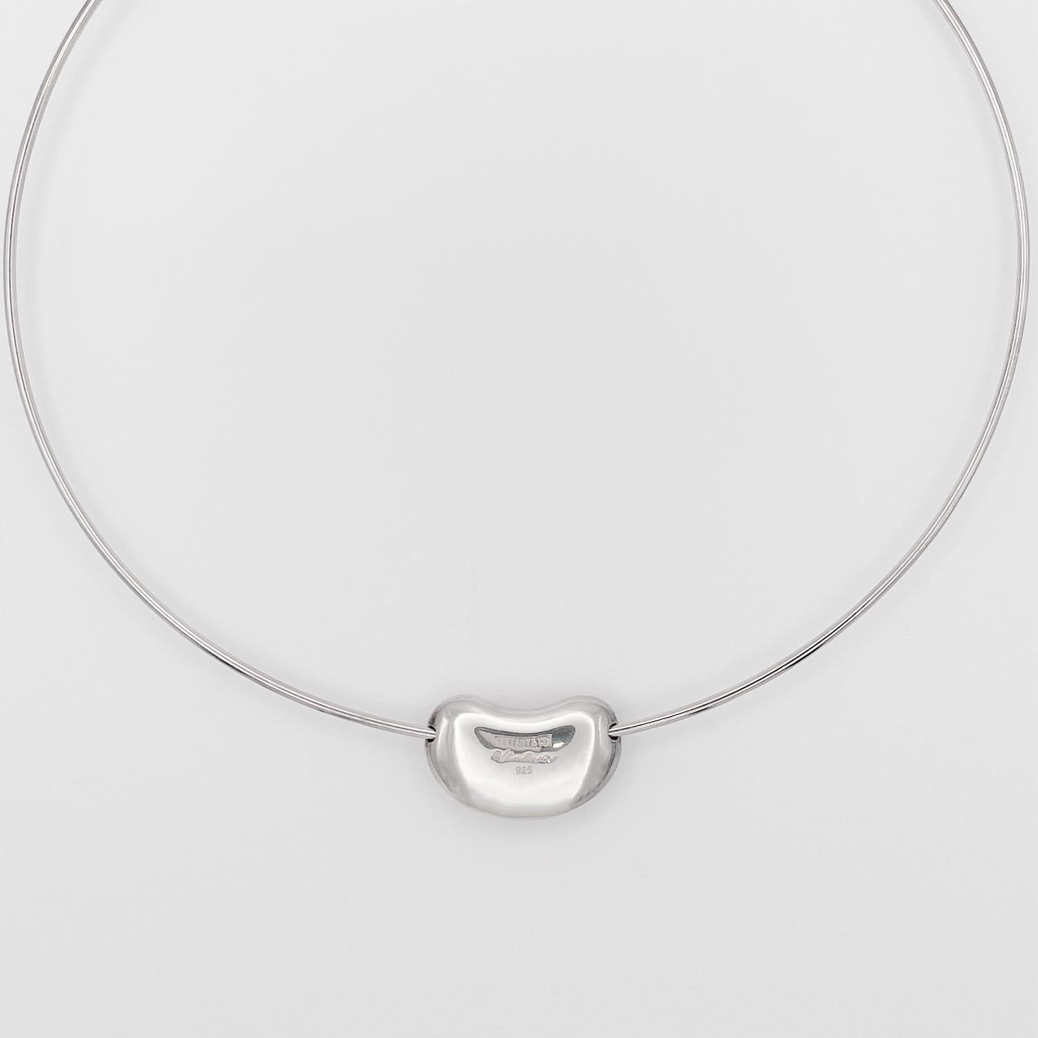 Tiffany&Co. ティファニー ビーンズ チョーカー SV925 ネックレス ペンダント
