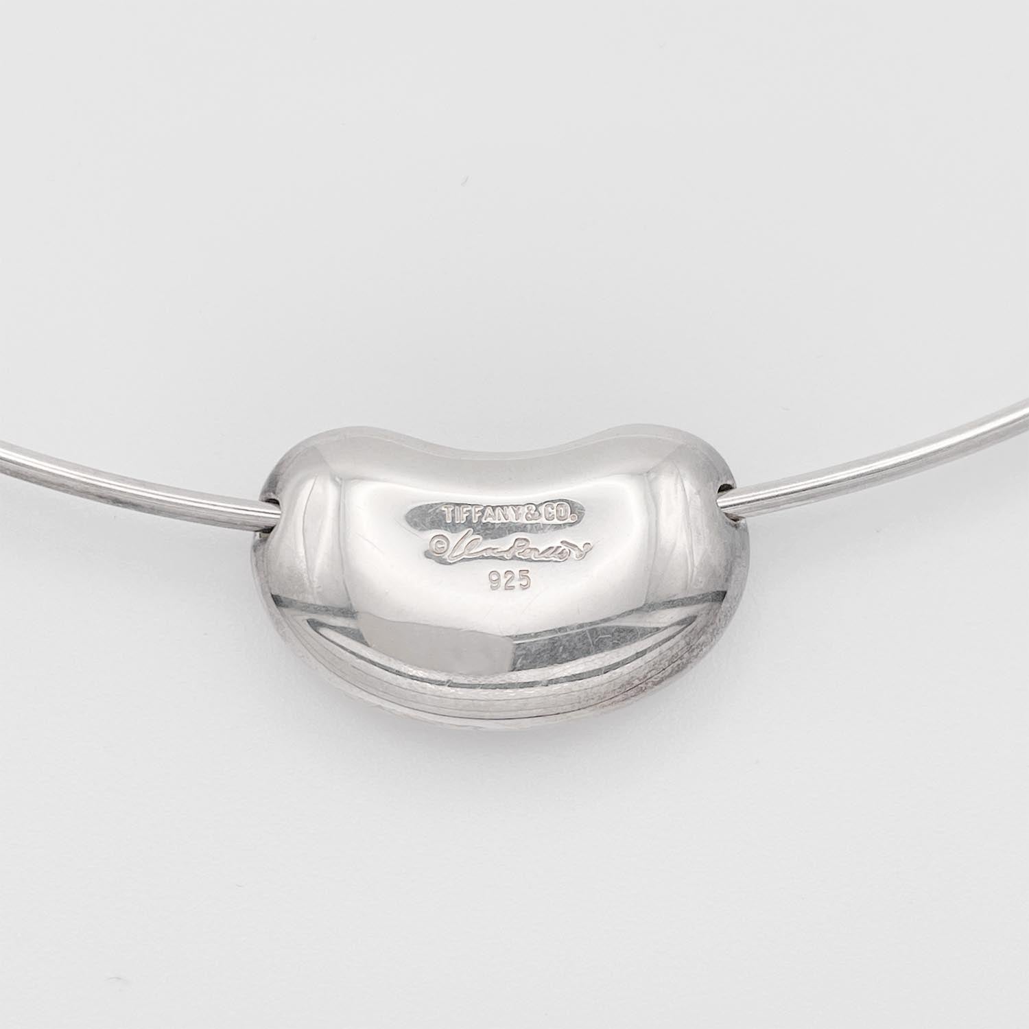 Tiffany&Co. ティファニー ビーンズ チョーカー SV925 ネックレス ペンダント