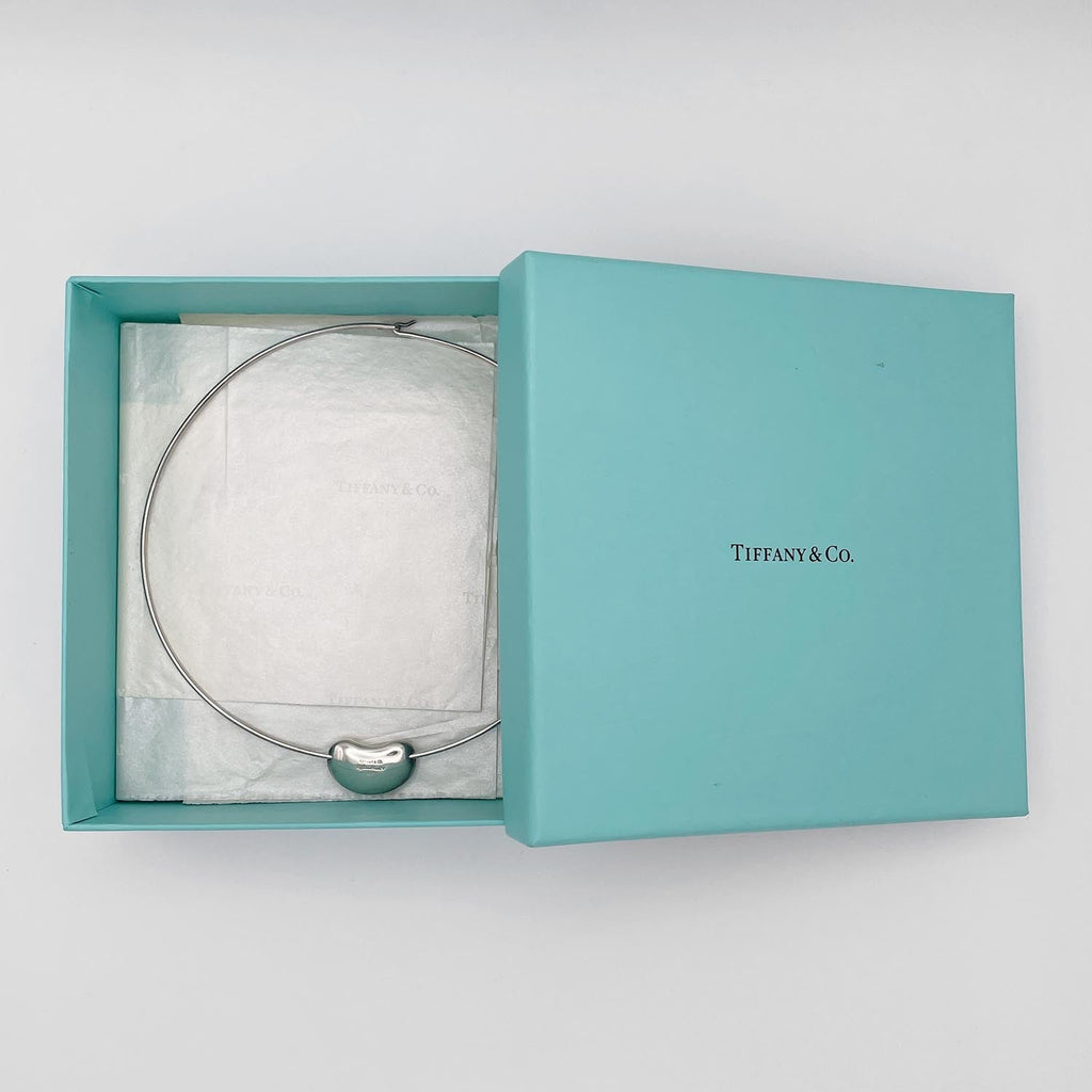 Tiffany&Co. ティファニー ビーンズ チョーカー SV925 ネックレス ペンダント